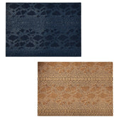 Rectangular Placemat Midnight/ Walnut, Reversible